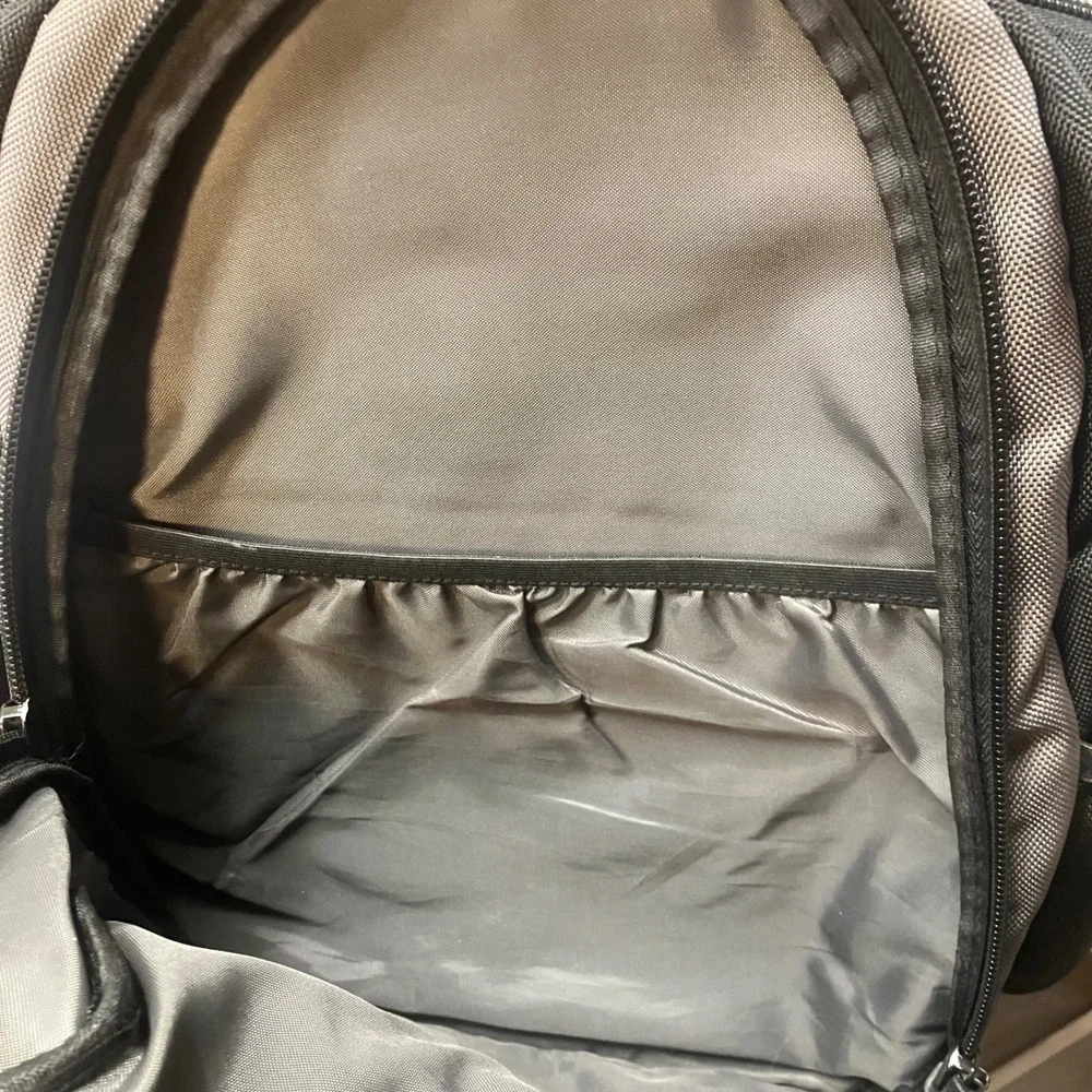 Ful Laptop Backpack Black Charcoal Grey Ballistic Nylon Multi Pocket Tech Bag